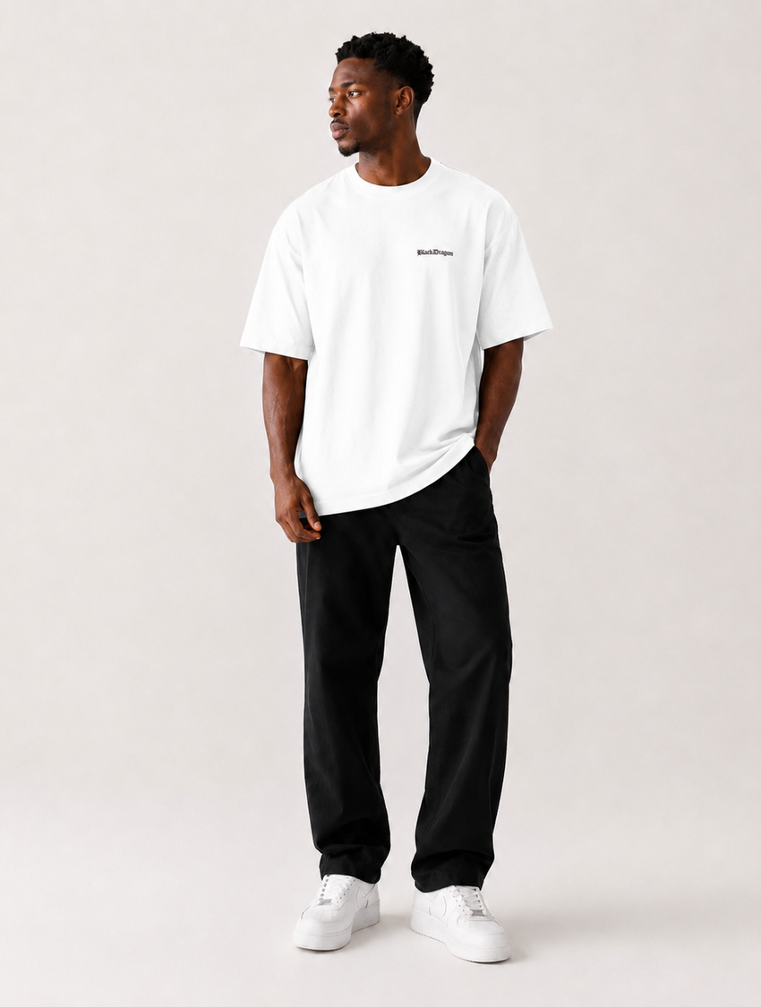 Camiseta Oversized Black Dragon - Basic